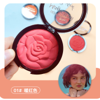 ใหม่บรรเทา Rose al Monochrome Powder Blusher High Gloss Facelift All-In-One แผ่นขนาดเล็ก Ice Rouge แผ่น Face Mineral Blush