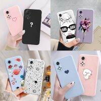 Philander SHOP เคสสำหรับ Honor 50เคสซิลิโคนรูปแมวน่ารักลายดอกกุหลาบและดาวเคราะห์ด้านหลังสำหรับ Huawei Nova 9 8i Honor50 Lite 50 Lite