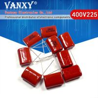 ♛✑ 10PCS 400V225J 2.2UF Pitch 20M 225J400V 225 400V 2200PF CBB Polypropylene film capacitor