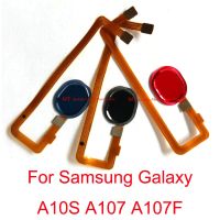 เซ็นเซอร์ลายนิ้วมือสัมผัส Id ส่งกลับบ้านปุ่มเมนูสายเคเบิ้ลหลักสำหรับ Samsung Galaxy A10s A107อะไหล่ซ่อม A107f