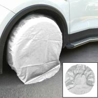 【CW】 32 quot; Wheels Protector Car Heavy Duty RV Tire Covers Exterior Accessories Truck Trailer Camper Motorhome