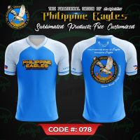 2023 Customized Fashion Philippine Eagles T-shirt e#078，Contact the seller for personalized customization