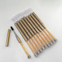 Wholesale Makeup Eyelash Brushes 10 Colors Crystal Rhinestone Handle Lash Mascara Brushes