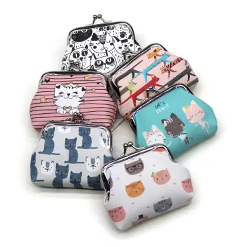 Cute Cartoon Cat Cat Change Purse Wallet For Women, Girls, And Kids Oxford  Fabric With Card Holder And Key Bag From Hk_gracegift, $0.67 | DHgate.Com