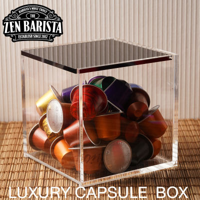 Luxury Box For Nespresso / Dolce Gusto Capsules กล่องแคปซูลหรูสำหรับบรรจุแคปซูล Nespresso / Dolce Gusto(Black)