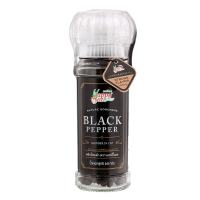 แฮปปี้เมทพริกไทยดำมีฝาบด 60กรัม ✿ Happy Mate Black Pepper 60g.