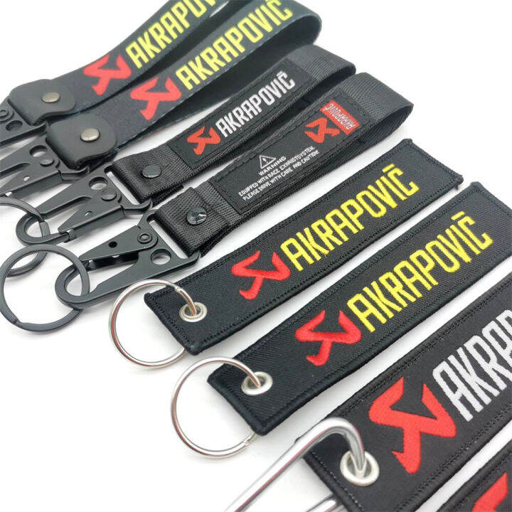 akrapovic-พวงกุญแจรถจักรยานยนต์-พวงกุญแจ-olecranon-พวงกุญแจมอเตอร์ไซค์อเนกประสงค์สำหรับทุกรุ่น1ชิ้น