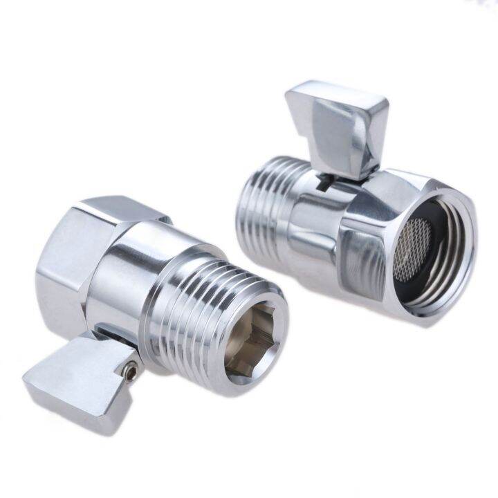 【CW】 Brass Shower Head Shut Off Valve Flow Control Valves Water ...