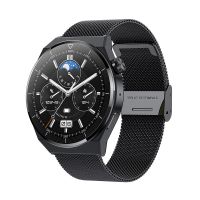 2023 ใหม่ HK46 Smart Watch Mens AMOLED 390 * 390 HD หน้าจอ NFC Heart Rate Monitoring Bluetooth Call IP68 Smartwatch กันน้ํา