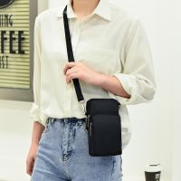 New Mobile Phone Bag Shoulder Crossbody Coin Purse Oxford Cloth Waterproof Cartoon Printing Messenger Bags for Women