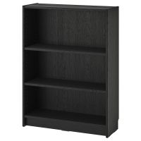 [สอบถามสต๊อคก่อนสั่งซื้อนะคะ!] IKEA BILLY บิลลี่ ตู้หนังสือ, ดำ ลายไม้โอ๊ค, 80x28x106 ซม. อิเกีย ของแท้100%