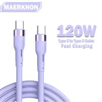 ۩❍ 120W USB C to USB Type C Cable PD Fast Charging USB Type C Data Cable For Samsung Xiaomi Huawei USB Data Line 1m/1.5m/2m