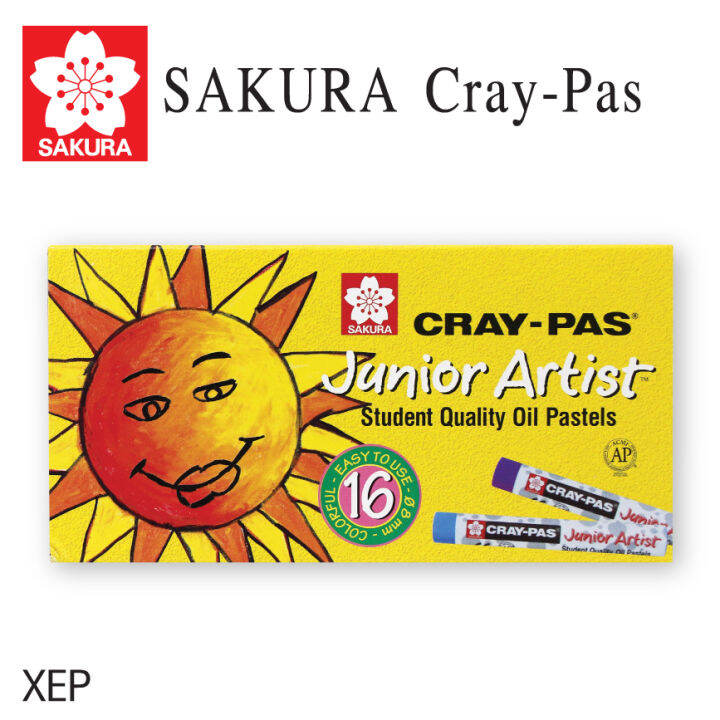 สีชอล์ค-สีเงิน-สีทอง-sakura-12-16-25-50-สี-ซากุระ-cray-pas-junior-artist