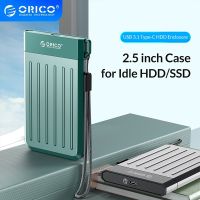 เคสฮาร์ดไดรฟ์เสริม ORICO Ssd Hd USB C 6Gbps เคส HDD 2.5นิ้ว USB SATA เป็น USB 3.1กล่องฮาร์ดดิสก์ขาตั้งกล้องของแท้