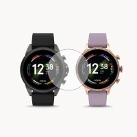 Smartwatch Tempered Glass Protective Film Guard For Fossil Gen 6 42mm 44mm Smart Watch Gen6 Screen Protector Cover Accessories Cables