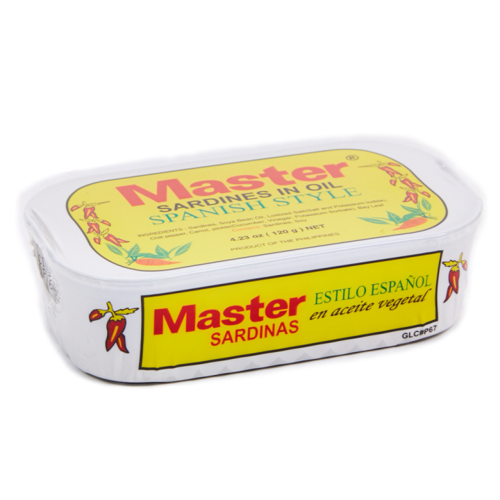 Master Sardines In Oil Spanish Style 120g Lazada PH