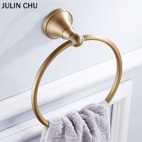 Antique Hand Towel Ring Black White Bathroom Towel Round Hanging Holder Gold Chrome Bath Towel Holders for Bathroom Hardware