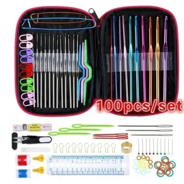 Crochet Hook Set - 0.5mm - 2.8mm - Free Delivery for Uk only