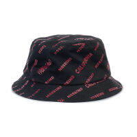 มอสซิโม®  M6112-0001 หมวก Bucket Hat With Red Logo - Black