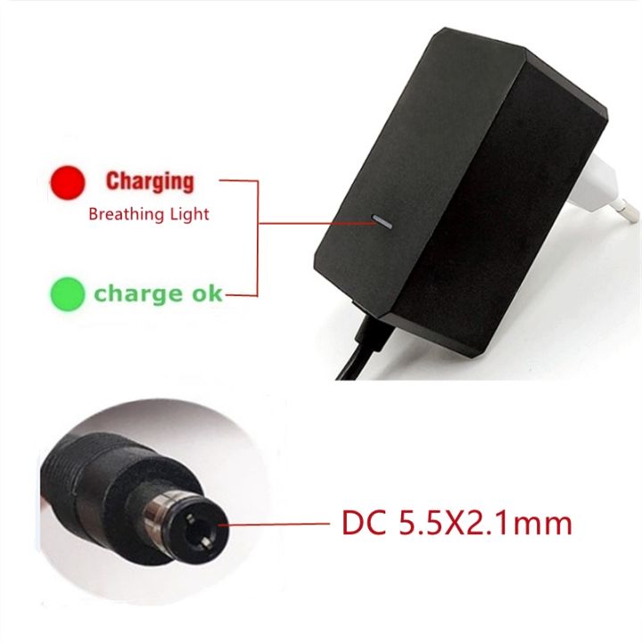 ที่ชาร์จอะแดปเตอร์สำหรับจ่ายไฟ8-4v-3a-5-5x2-1mm-ac-dc-7-2v-7-4v-8-4v-18650-li-ion-gratis-ongkir-แบตเตอรี่-li-po