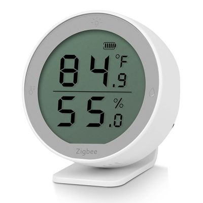 Temperature and Humidity Sensor, Indoor with App Notification Alert for Al-Exa IFTTT