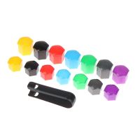 20pcs 17/19mm Wheel Lug Nut Center Cover Caps+Removal Tool General Car Parts auto accessoires