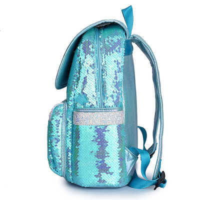 Laser Sequins School Bags for Girl Kids Backpack Cute Large Capacity Schoolbag Cartoon Pink School Backpack High Quality Mochila