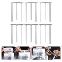 Cake Support Bracket Stand Holder Separator Stacking Piling Dessert Cakes Pillars Plates Board Tiered Rods Tools Layer Multi