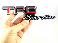 โลโก้ตัวอักษรทีอาร์ดี โตโยต้า ติดด้านหลัง TRD Sportivo Letter Car Auto Side Rear Trunk Decorative Emblem Badge Sticker Decal for Toyota fortuner hilux vigo