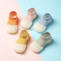 Newborn Kids Soft Rubber Sole Non-slip Toddler First Walkers Summer Children Girls Boys Color Prewalker Baby Sock Shoes