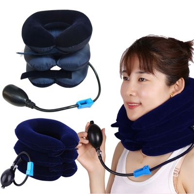 Neck Stretcher Inflatable Air Cervical Traction  Relax 1 Tube House Medical Devices Orthopedic Pillow Collar Pain Relief Tractor