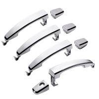 4Pcs Chrome ABS ประตูด้านนอกสำหรับ Chevrolet Captiva Sportaveosaturn Vue 96468254 96468266 96468266