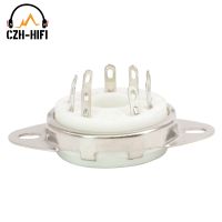 Limited Time Discounts 1PC 9PIN TUBE SOCKET B9D Ceramic Valve Base For EL504 EL519 PL519 Vintage Audio Amplifier Hifi DIY Project /Tin Plated