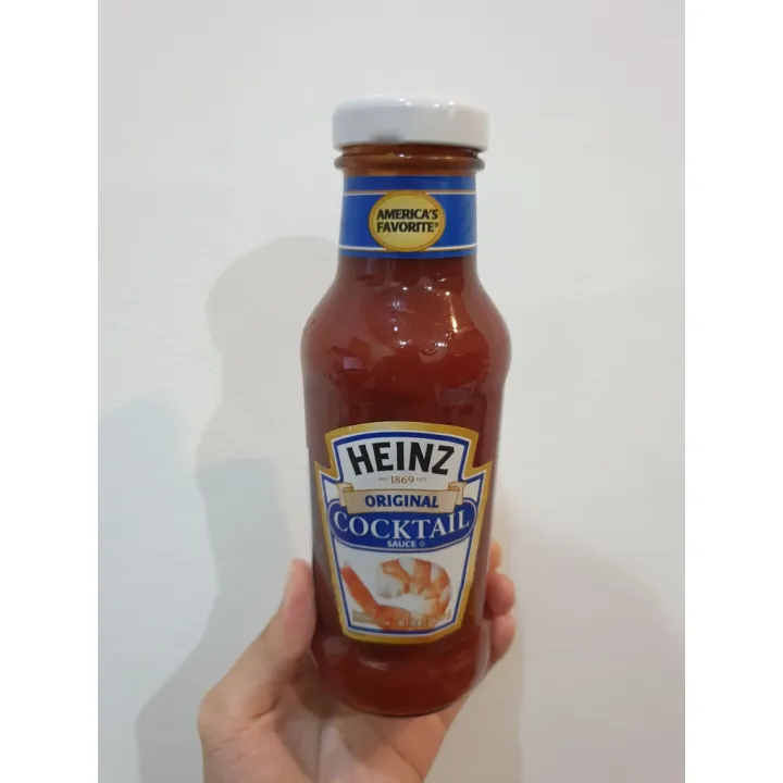 🛑ส่งฟรี🛑 Heinz Seafood Cocktail Sauce 340 g. ไฮนซ์ น้ำจิ้มซีฟู้ด 340
