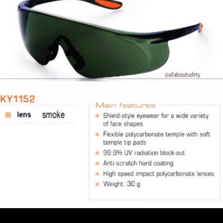 Kacamata Safety King KY1152/ Safety Glasses Kings KY 1152 Original