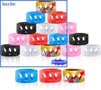 BUCHE 25 x 17 mm นุ่ม ยาง แก้ว แถบกันลื่น แขนป้องกัน แหวนกันลื่น แหวนซิลิโคน