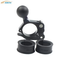 17mm/25mm Aluminum Alloy Ball Head Adapter Motorcycle Handlebar 1 inch Base Mount Holder Bike Bicycle Riding Clip GPS Bracket