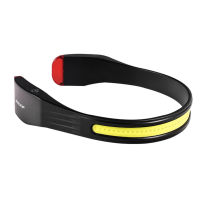 Cob ไฟหน้า Type-C ชาร์จใหม่ได้3โหมดแสง Multi-Functional Mini Led Head Torch สำหรับตกปลากลางแจ้งวิ่ง