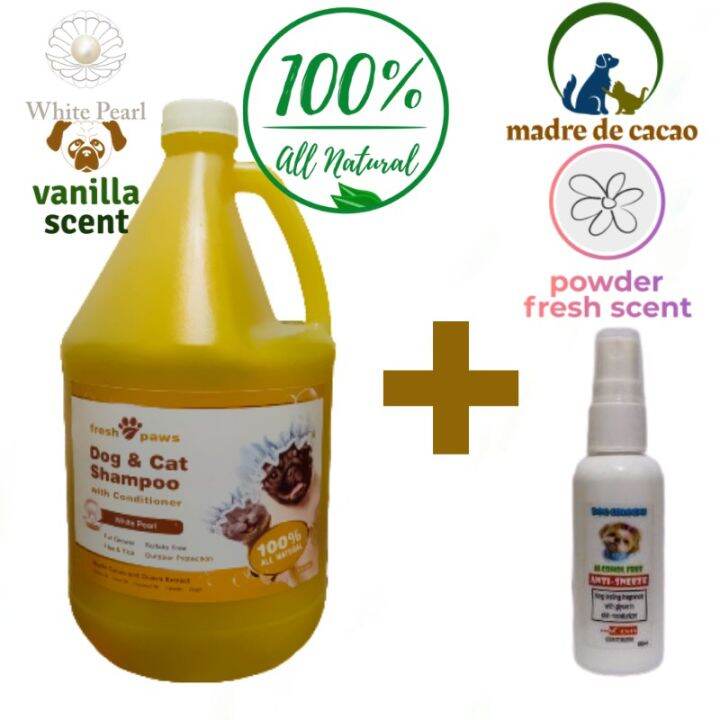 Dog Shampoo and Dog Cologne Spray for Shih tzu on Sale Anti Sneeze