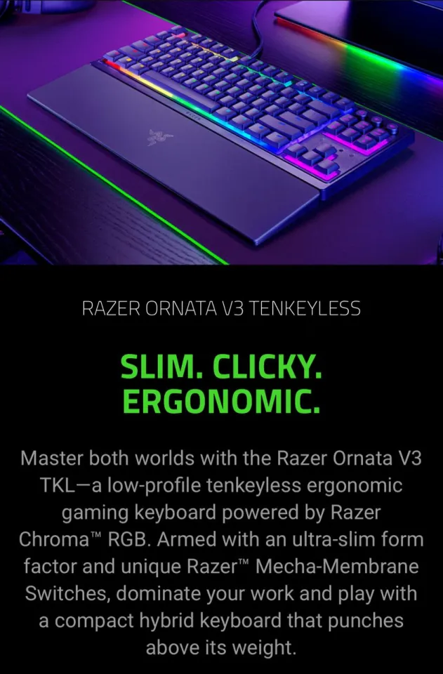 Razer Ornata V3 Tenkeyless