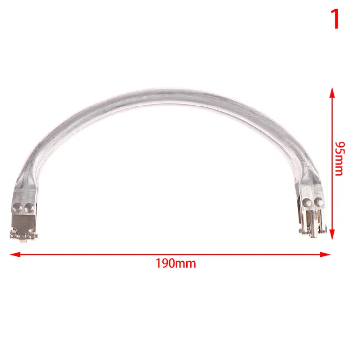 Ditur Cloud Doctor Purse Frame Metal Aluminium Tube Frame Bag Handle