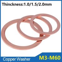 Copper Washers Ring Sump Plug Copper Flat Washer Gasket M10 - Copper Washer Oil - Aliexpress