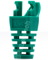 US-6623 Cat6 สำเร็จรูป พร้อมใช้ CAT 6 Locking Plug BOOT Green เขียว (Green)