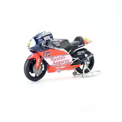 1:18 Aprilia RSW250 1997 1999 Racing Motorcycle Model Toy Car Collection Autobike Shork Absorber Off Road Toy Gift