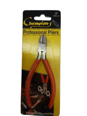 Champion mini cutter plier for professional คีมตัดขนาด  5นิ้ว 125มิล ยี่ห้อ champion รุ่น มืออาชีพ จากตัวแทนจำหน่าย