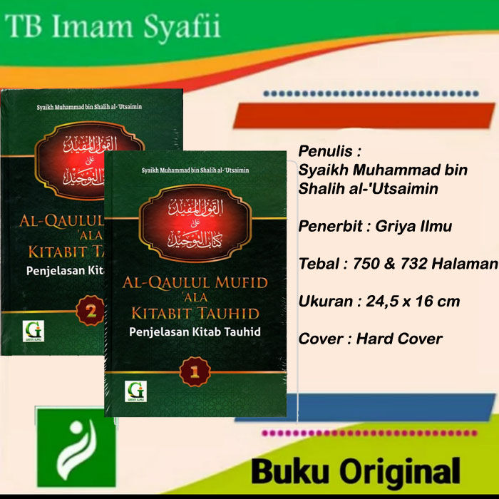 Lengkap 2 Jilid Al Qaulul Mufid Ala Kitabit Tauhid Penjelasan Kitab