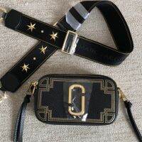 Ori head leather material badge inlaid shoulder strap lady shoulder bag cross-body bag