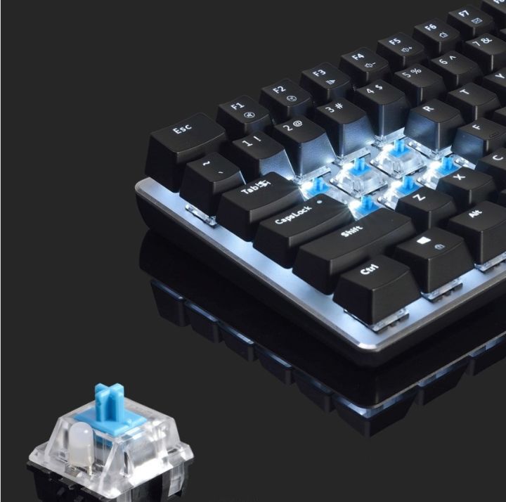 ส่วนลดวิศวกรรม-gaming-k-eyboard-18โหมด-rgb-backlit-usb-สาย82คีย์แกนสีฟ้าสีดำสำหรับแป้นพิมพ์มืออาชีพสำหรับเกมเมอร์