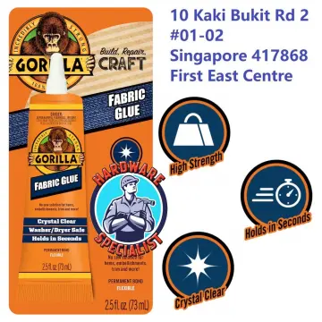 Gorilla Fabric Glue - Best Price in Singapore - Jan 2024