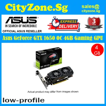 Asus gtx 1650 oc low profile hot sale